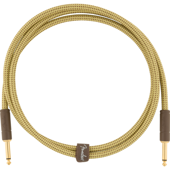 Deluxe Series Instruments Cable, Straight/Straight, 5', Tweed