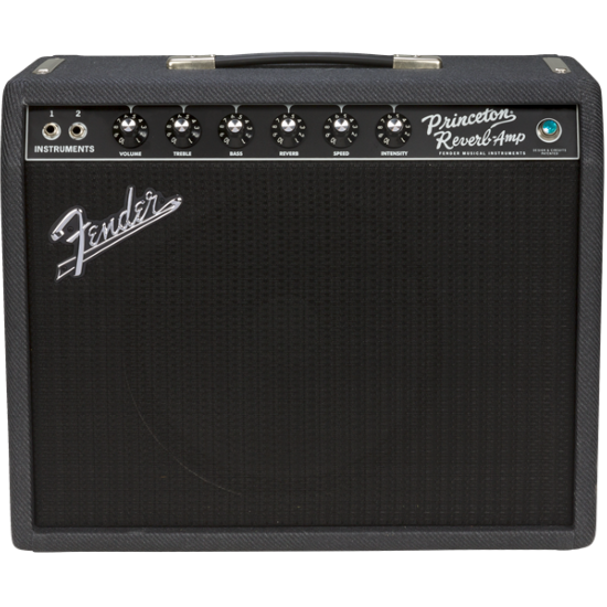 Fender ‘68 Custom Princeton® Reverb “Black & Blue” Limited Edition - ampli guitare lampes