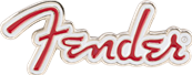 Fender RED LOGO ENAMEL PIN