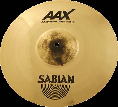 Sabian AAX 14 EXPLOSION CRASH