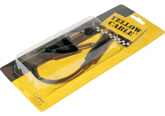 Yellow Cable B2M - Cable Audio 2 Jacks Mono Mâle/1 Jack Mono Femelle