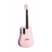 Guitare électro-acoustique Blue Lava - Rose Corail et Lavande