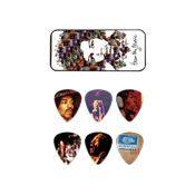 Dunlop Boite 6 médiators Jimi Hendrix - Hear my music