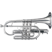 Getzen Eterna 800S - cornet Sib - argenté