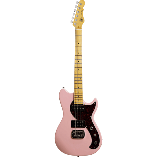 guitare electrique g&l guitare electrique tribute fallout shell pink