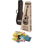 --- DISCONTINUE ---ukulélé soprano Mahalo GMH MK1-TBRK Naturel