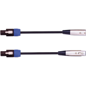 Yellow Cable HP9XS - Cable Haut Parleur Standard Speakon/XLR Femelle 9m