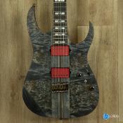 Guitare électrique Ibanez RGT1221PB Deep Twilight Flat + Kit EMG Rouge - Occasion