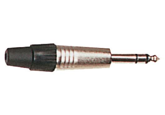 Yellow Cable JACK02 - Connecteurs Fiches Jack Stéréo 6.35 Mâle Par 2