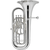 Jupiter JEP1120S - Euphonium sib 4 pistons (3) à système compensé argenté