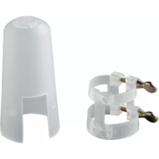 Luyben Ligature et couvre bec LUYBEN plastique pour clarinette Sib