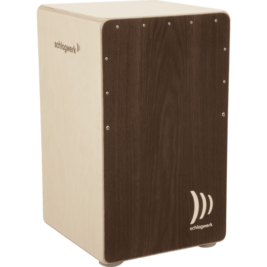 Cajon Schlagwerk 2in1 treasure box chene vieilli