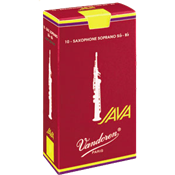 Vandoren SR303R - Java Filed Red Cut force 3 - anches saxophone soprano - boite de 10