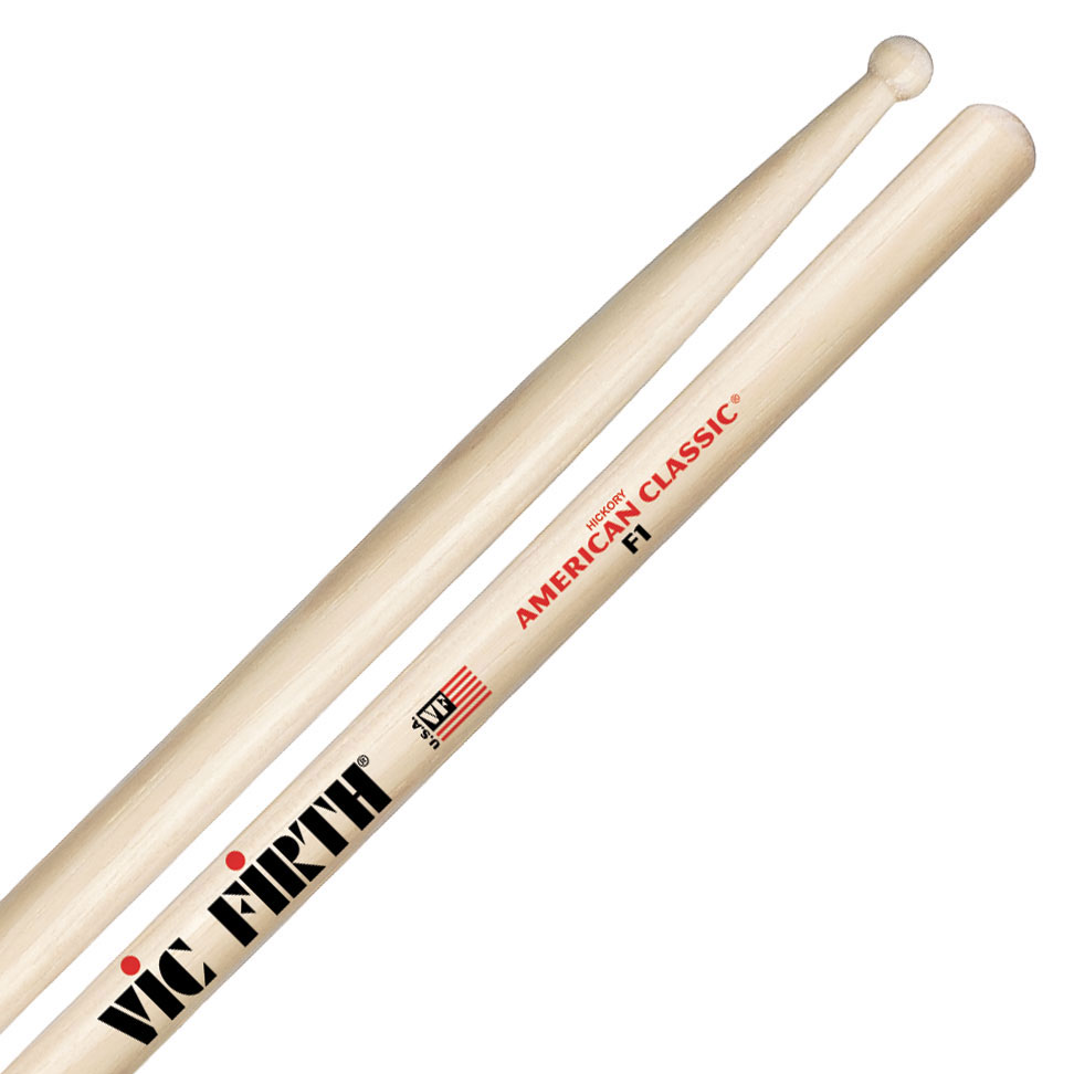 Vic Firth baguettes de batterie american classic hickory F1