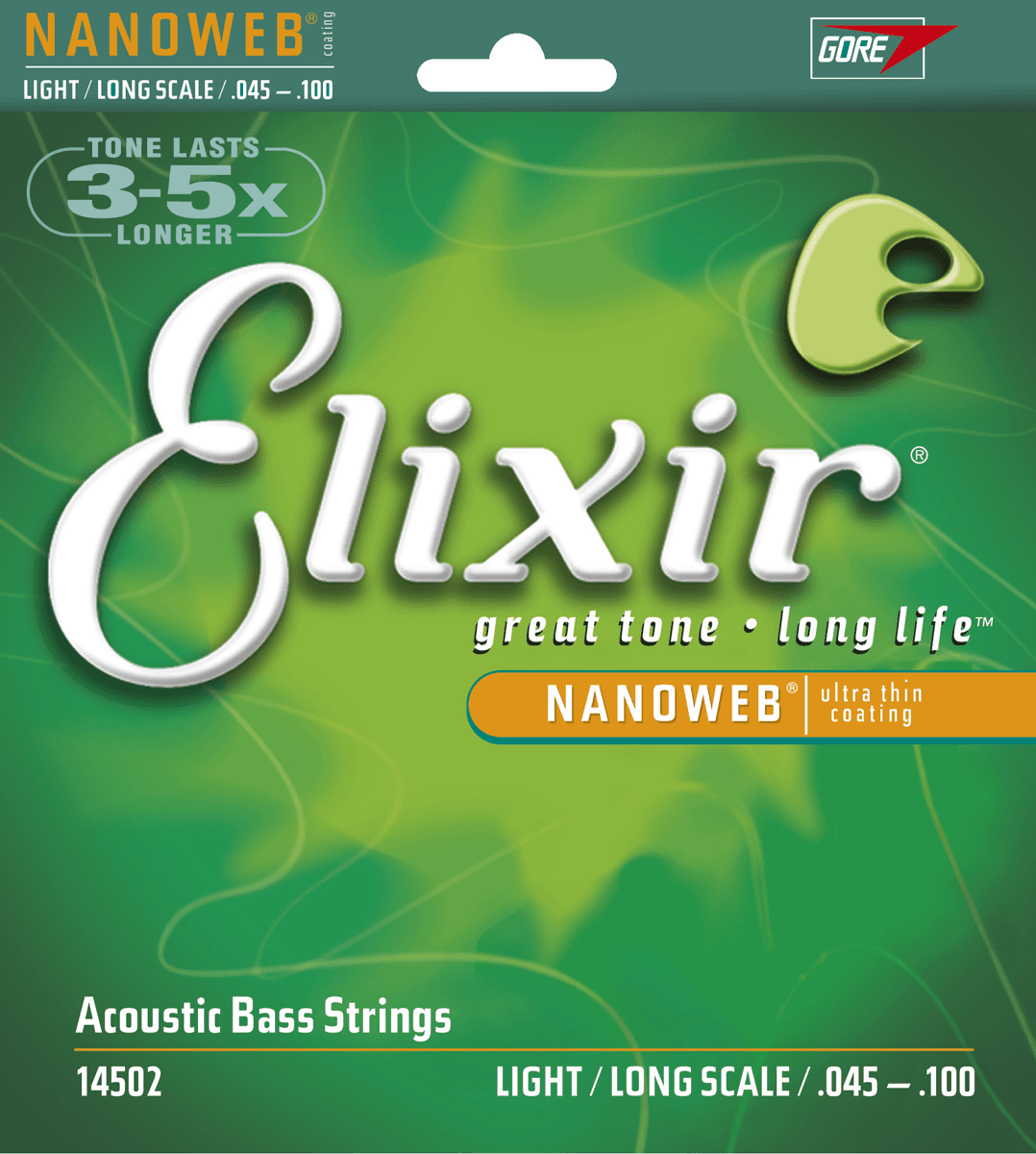 Elixir 14502 - acoustic bass ls light 45-100