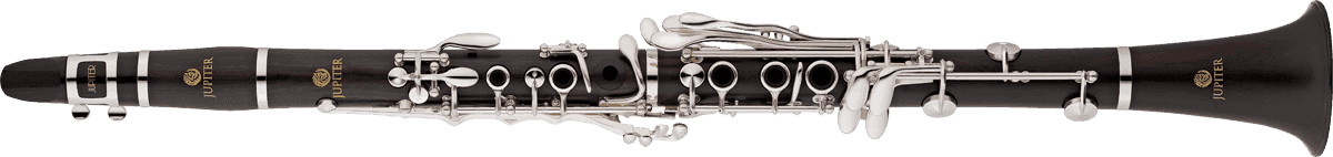 Jupiter JCL1100DS - Clarinette Sib Grenadille clés argentées 2 barillets