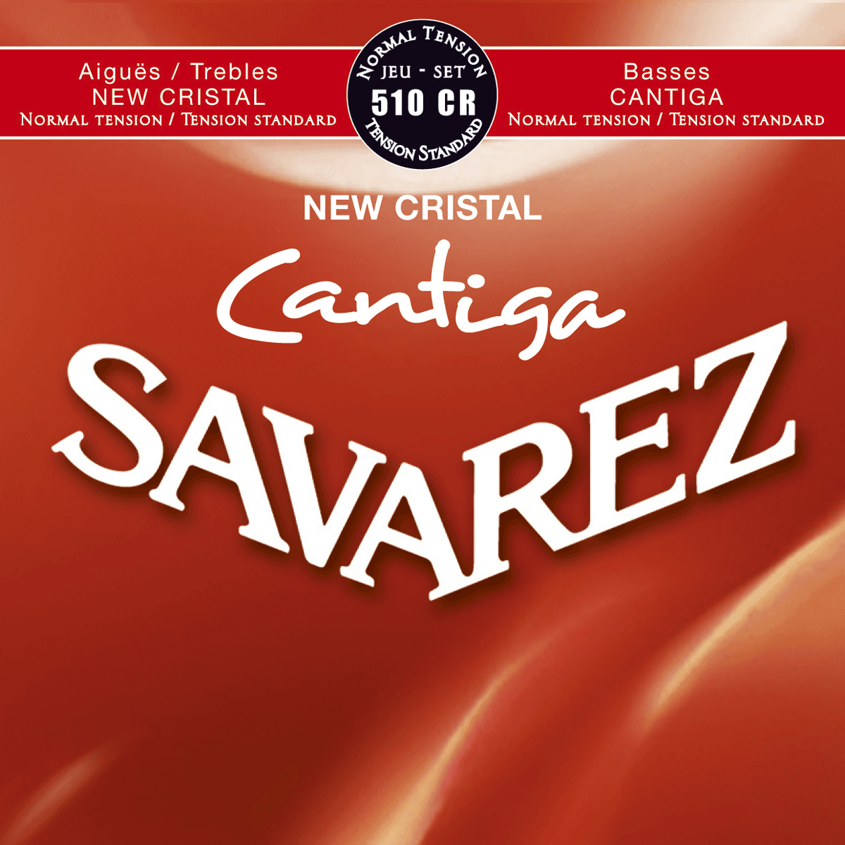 Savarez 510CR - jeu cristal cantiga normal