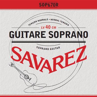 Savarez SOP670R - rouge tirant normal