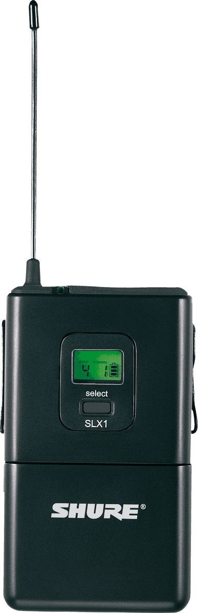 --- DISCONTINUE ---Shure SLX1-L4 - emetteur boitier ceinture