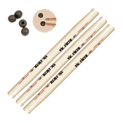 --- DISCONTINUE ---Vic Firth P55A-UPT - pack 3 paires 55a practice tips
