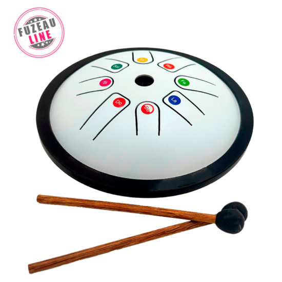 Tongue drums Fuzeau blanc