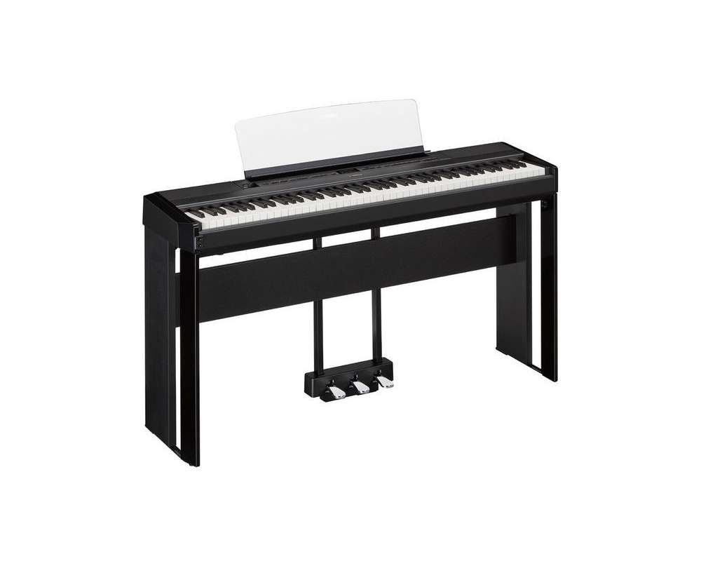 Yamaha P515B - Piano numérique noir + stand NL515 + pédalier NLP1B
