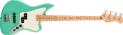 Player Jaguar Bass, Maple Fingerboard, Sea Foam Green