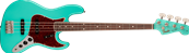 American Vintage II 1966 Jazz Bass, Rosewood Fingerboard, Sea Foam Green