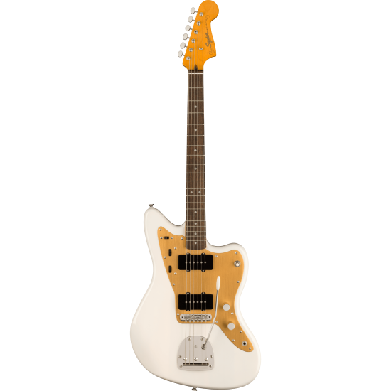--- DISCONTINUE ---Squier Classic Vibe FSR late 50's Jazzmaster White Blonde Gold Hardware
