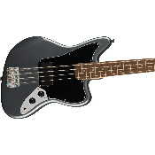 Affinity Series Jaguar Bass H, Laurel Fingerboard, Black Pickguard, Charcoal Frost Metallic