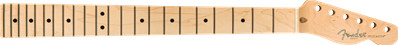 American Professional Telecaster Neck, 22 Narrow Tall Frets, 9.5 Radius, Maple