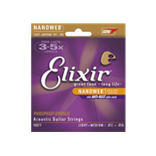 Elixir 16077 - Jeu de Cordes Guitare Acoustique Medium Light 12-56