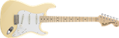 Yngwie Malmsteen Stratocaster, Scalloped Maple Fingerboard, Vintage White