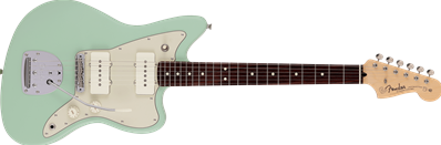 Made in Japan Junior Collection Jazzmaster, Rosewood Fingerboard, Satin Surf Green