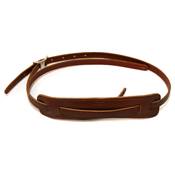 --- DISCONTINUE ---Gretsch Vintage LEATHER Guitar STRAP Walnut