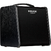 ampli guitare acoustique nux ampli guitare acoustique 60 watts 2 canaux + bluetooth + effets/looper