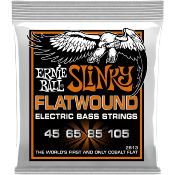 Cordes Basse Ernie Ball Slinky Filee Plat 45-105