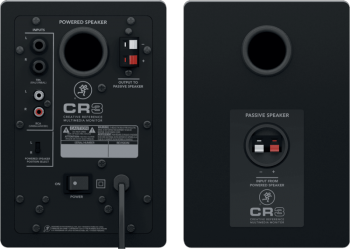 --- discontinué ---Mackie CR3-X - Amplifiés 50W peak 3 actif (la paire)