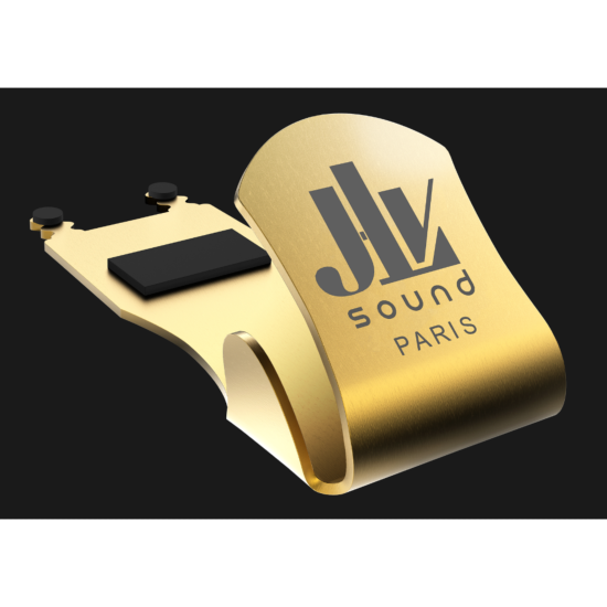 JLV SOUND - Couvre-bec JLV Laiton Brossé pour saxophone soprano