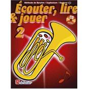 De Haske Ecouter, lire et jouer - saxhorn/baryton vol.2