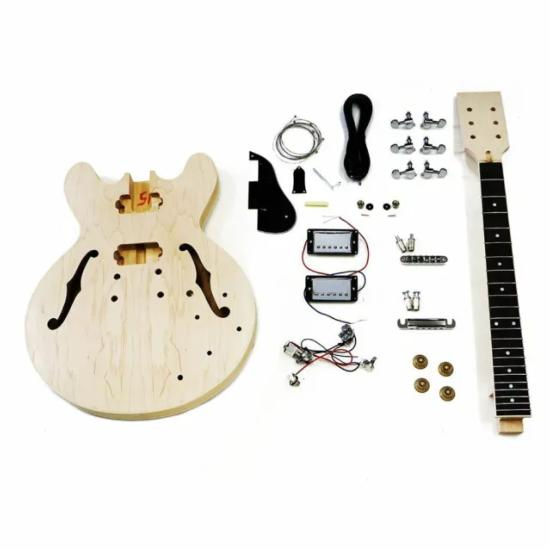 Guitare à monter Hosco type 335