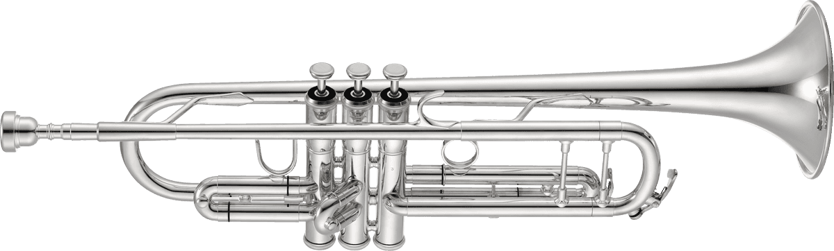 Jupiter JTR1110RSQ - Trompette Sib, pavillon cuivre rose et branche inversée, argentée