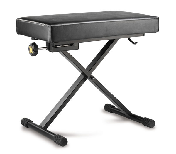 Hercules KB200B - Banquette de clavier avec système de réglage rapide EZ