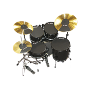 Vic Firth Lot de Sourdines Fusion 22  2 Cymbales Vic Firth MUTEFUS22