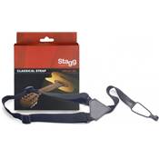 Stagg SNCL001-BK Sangle Guitare Classique Stagg