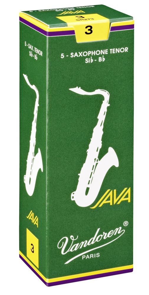 Vandoren SR2725 - Java force 2.5 - anches saxophone ténor - boite de 5