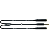 Cordial CFY0.3PGG - câble bretelle rean j. mono m/2 jacks mono f. 0,3m