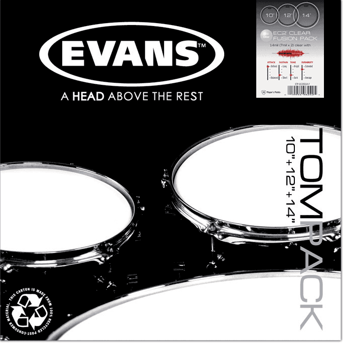 Evans TPEC2SCLRF - tom pack ec2s clear fusion
