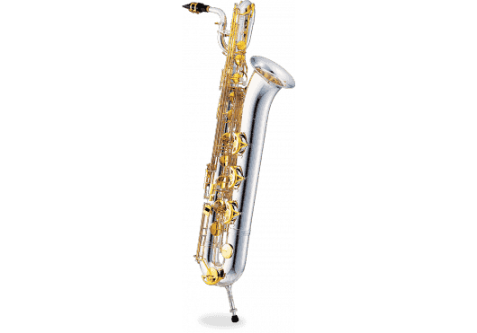 Jupiter JBS1100SG - Saxophone Baryton Mib Argenté, clés vernies, bocal Sona Pure