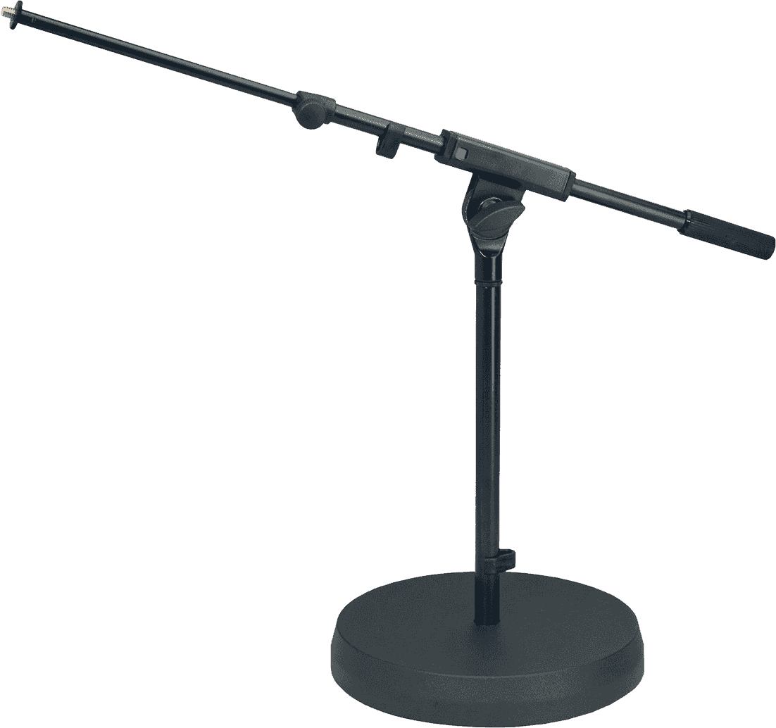 K M 25960 - pied mic bas perche telesc